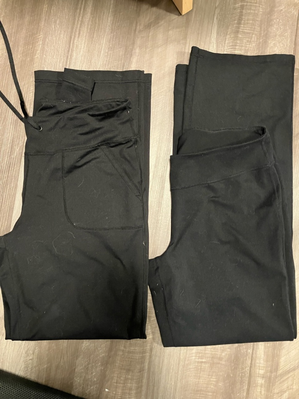 LOT 2 Zella Black Active Stretch Pants size 10 and 12